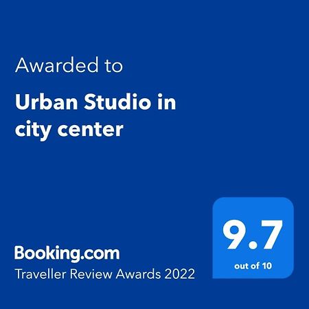 Urban Studio In City Center Belgrad Rum bild
