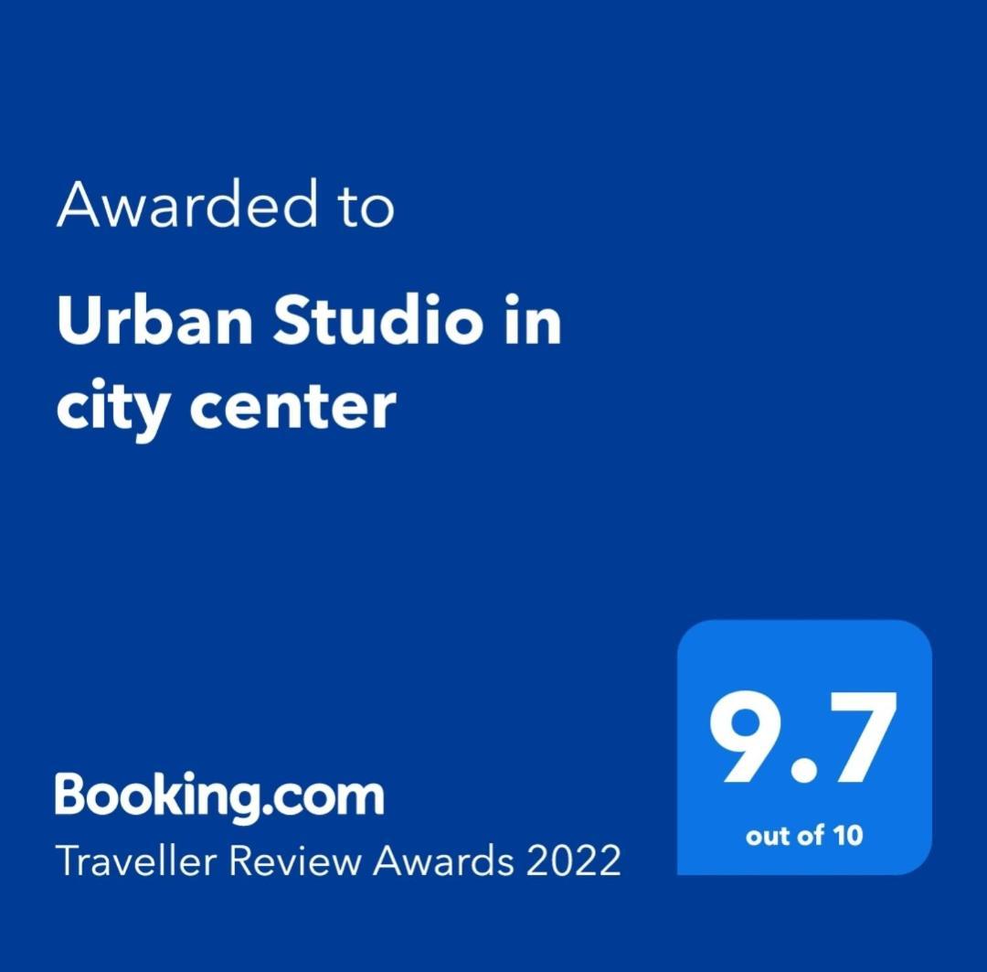 Urban Studio In City Center Belgrad Rum bild